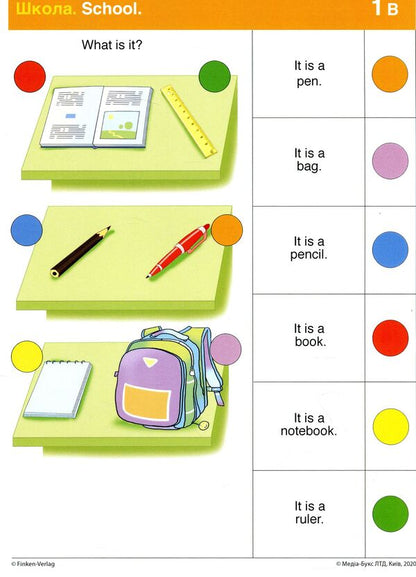 Logico Primo Card Set. School. 1st class / Набір карток Logico Primo. School. 1 клас Татьяна Богатырева -4