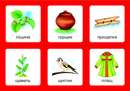 Logopedic lotto. Associations. In 4 parts. Set 2. Sounds [w]-[w], [w]-[w], [w]-[w], [ch]-[w], [w]-[w] / Логопедичне лото. Асоціації. У 4х частинах. Комплект 2. Звуки [ж]-[ж], [ж]-[ш], [ш]-[ш], [ч]-[ч], [ч]-[шч] Валентина Рожнив 978-966-10-6000-4, 978-966-10-3784-6-2