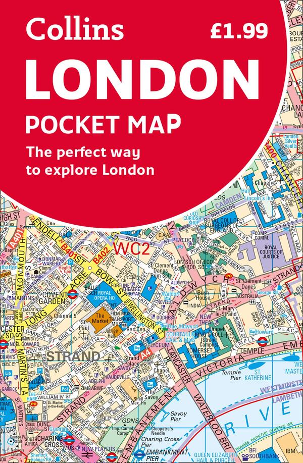 London Pocket Map / London Pocket Map  9780008370015-1