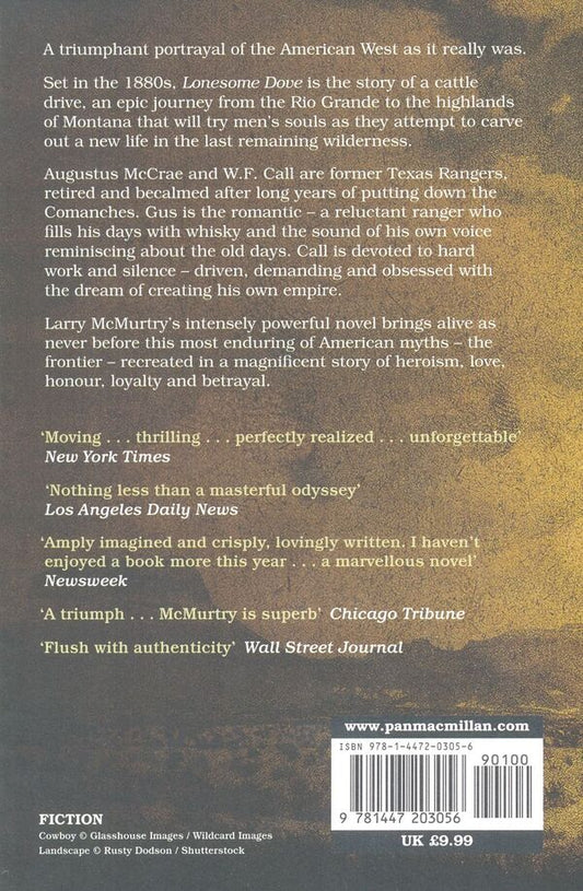 Lonesome Dove Larry McMurtry / Лэрри Макмуртри 9781447203056-2