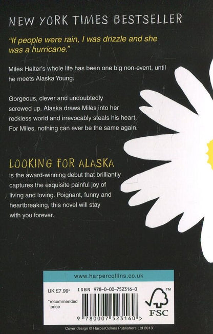 Looking for Alaska / Looking for Alaska Джон Грин 9780007523160-2