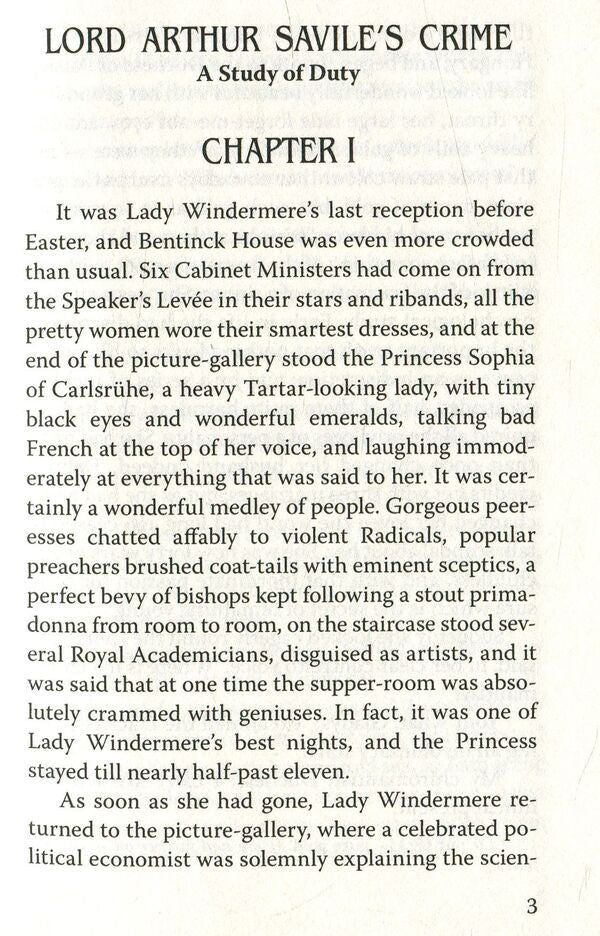 Lord Arthur Savile's Crime And Other Stories Oscar Wilde / Оскар Уайльд 9786170705013-4