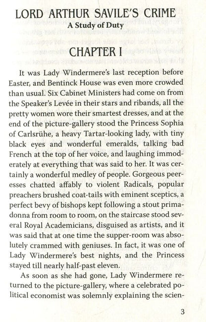 Lord Arthur Savile's Crime And Other Stories Oscar Wilde / Оскар Уайльд 9786170705013-4
