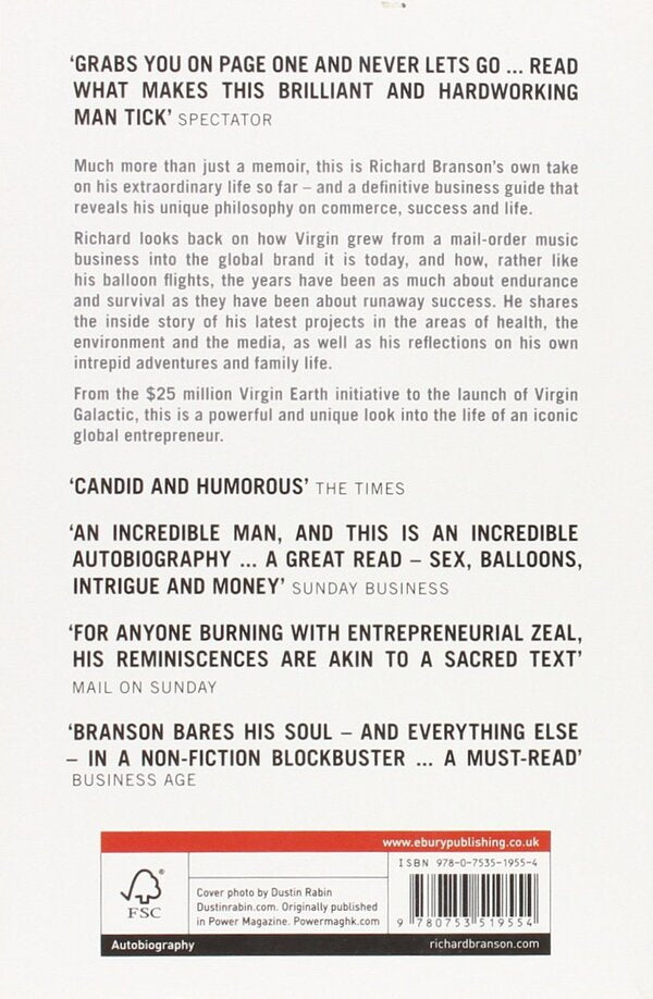 Losing My Virginity / Losing My Virginity Ричард Брэнсон 9780753519554-2