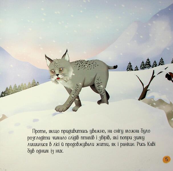 Lynx goes on the trail / Рись іде по сліду Эрджан Полат 9786179544910-4