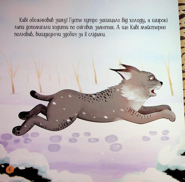 Lynx goes on the trail / Рись іде по сліду Эрджан Полат 9786179544910-5