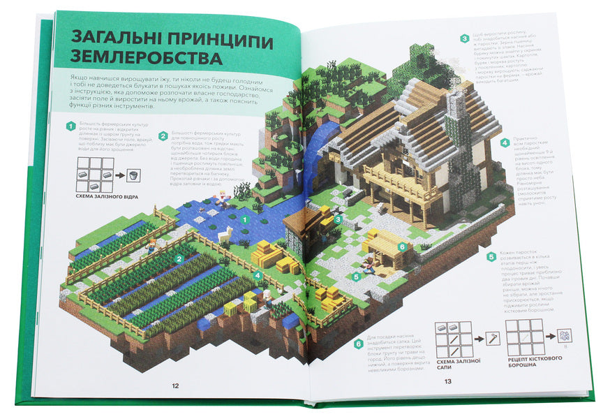 MINECRAFT. Farmer's Handbook / MINECRAFT. Довідник фермера Стефани Милтон 978-617-7688-67-8-5