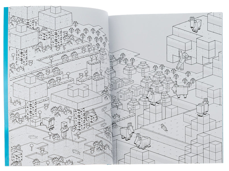 MINECRAFT. Official coloring page / MINECRAFT. Офіційна розмальовка  9786175230558-5