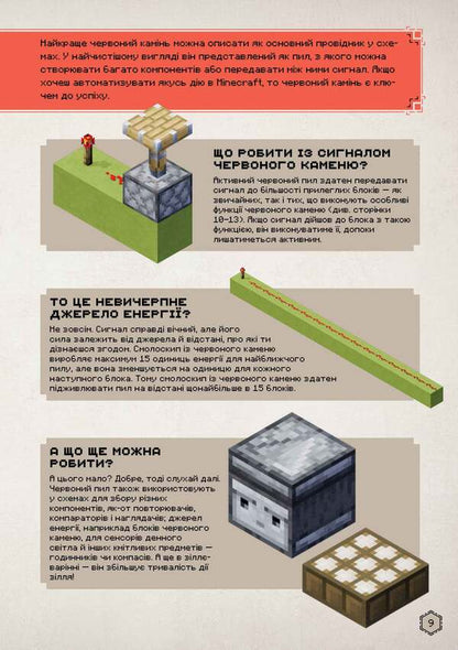 MINECRAFT. Redstone Guide / MINECRAFT. Посібник з червоного каменю Thomas McBrain / Томас Макбраєн 9786175231548-3