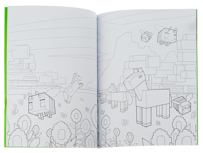 MINECRAFT. The official adventure coloring book / MINECRAFT. Офіційна розмальовка пригод  9786175230541-5