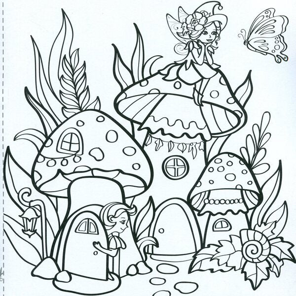 Magical Coloring. Magic Fairies / Магічна розмальовка. Чарівні феї / Author not specified 9786177693238-3