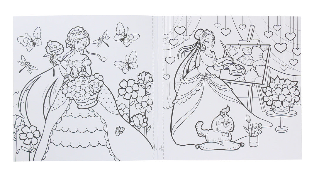 Magical Coloring. Princess / Магічна розмальовка. Принцеси / Author not specified 9786177693245-4