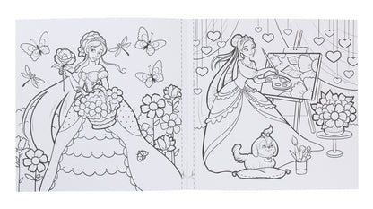 Magical Coloring. Princess / Магічна розмальовка. Принцеси / Author not specified 9786177693245-4
