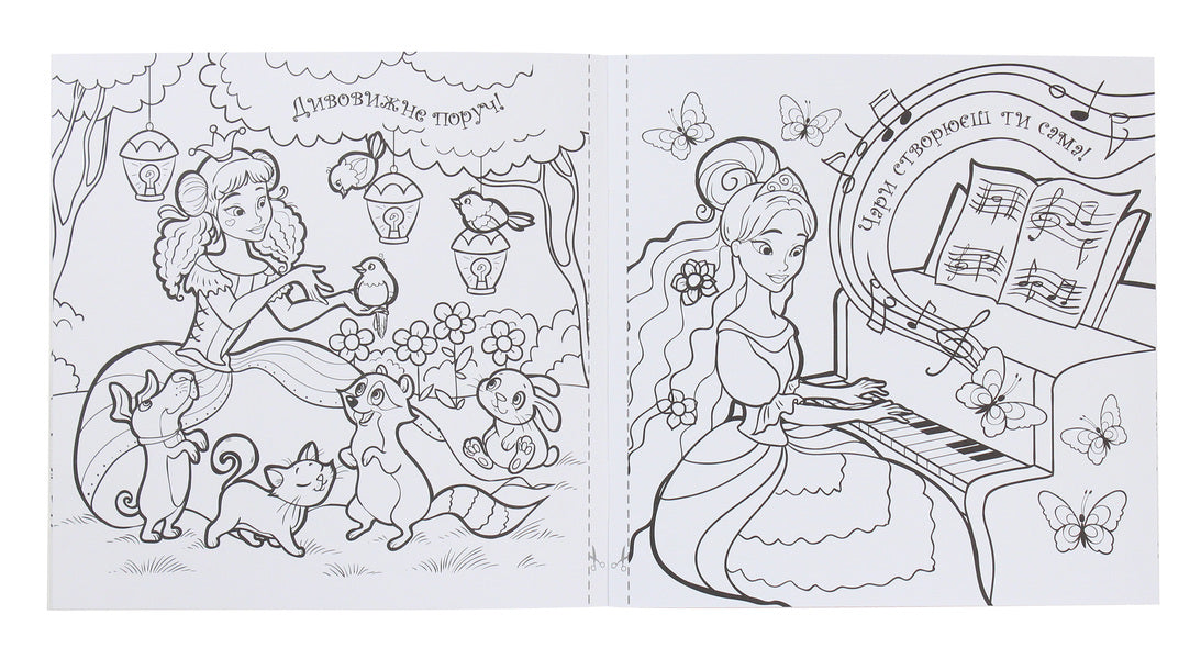 Magical Coloring. Princess / Магічна розмальовка. Принцеси / Author not specified 9786177693245-5