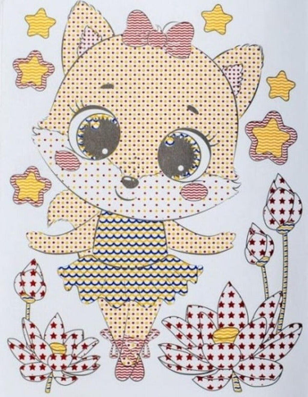 Magical Coloring Pages + Bright Stickers. Little Girl / Магічні розмальовки + яскраві наліпки. Дівчатка / Author not specified 4826477788953-3