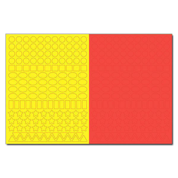 Magical Mosaic With Stickers Yellow - Чарвна мозака з налпками Жовта - Author not specified 9786175367513-4