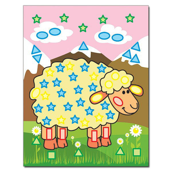 Magical mosaic with stickers. Snail / Чарівна мозаїка з наліпками. Равлик  978-617-536-211-2-3