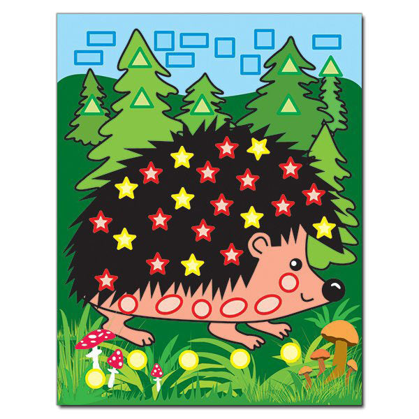 Magical mosaic with stickers. Snail / Чарівна мозаїка з наліпками. Равлик  978-617-536-211-2-4