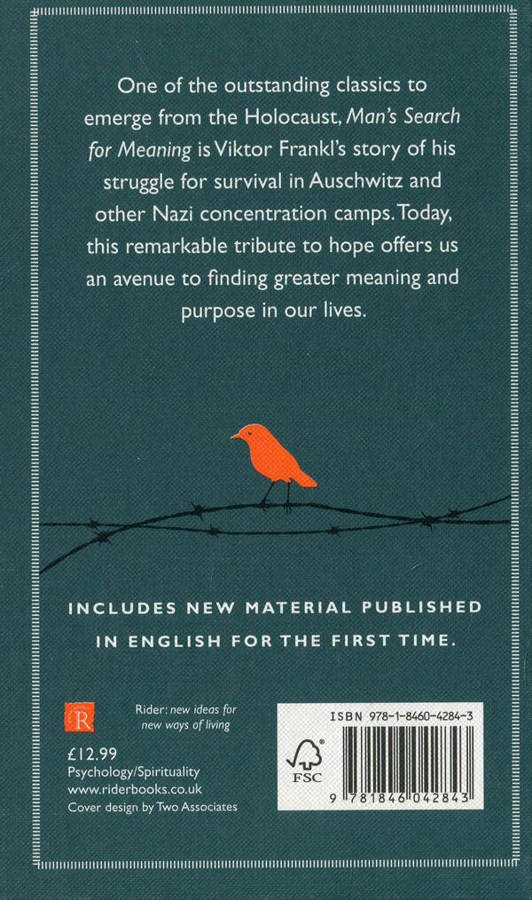 Man's Search For Meaning: The classic tribute to hope from the Holocaust (With New Material) / Man's Search For Meaning: The classic tribute to hope from the Holocaust (With New Material) Виктор Франкл 9781846042843-2