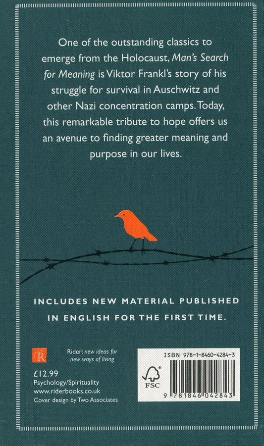 Man's Search For Meaning: The classic tribute to hope from the Holocaust (With New Material) / Man's Search For Meaning: The classic tribute to hope from the Holocaust (With New Material) Виктор Франкл 9781846042843-2