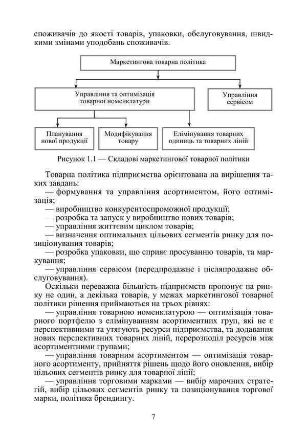 Marketing Product Policy - Маркетингова товарна полтика Mikhail Oklander, Maryna Kirnosova - Михайло Окландер, Марина Крносова 9786110150071-6