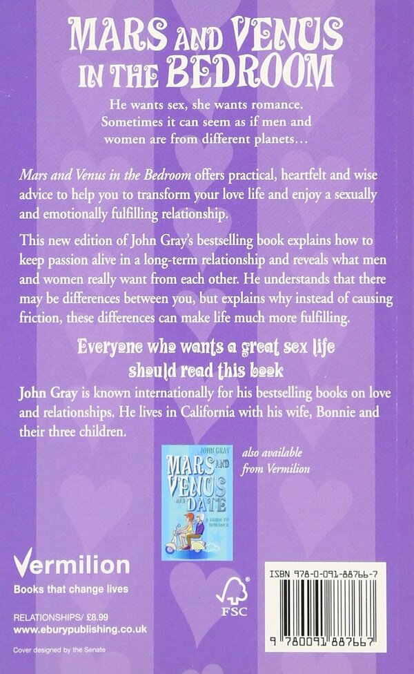 Mars and Venus in the Bedroom: A Guide to Lasting Romance and Passion / Mars and Venus in the Bedroom: A Guide to Lasting Romance and Passion Джон Грэй 9780091887667-2