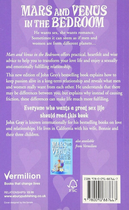 Mars and Venus in the Bedroom: A Guide to Lasting Romance and Passion / Mars and Venus in the Bedroom: A Guide to Lasting Romance and Passion Джон Грэй 9780091887667-2