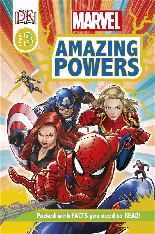 Marvel Amazing Powers Catherine Saunders / Кэтрин Сондерс 9780241409770-1