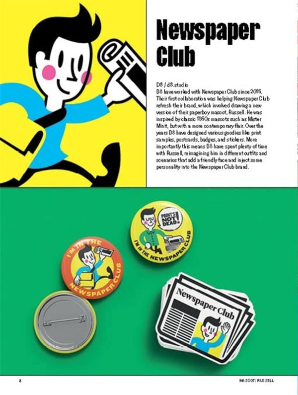 Mascot. Mascots In Contemporary Graphic Design John Dowling / Джон Доулинг 9781915392046-3