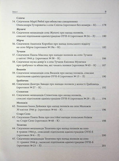 Massacre. Hrubeshiv region, spring 1944. Documents and materials / Погром. Грубешівщина, весна 1944 р. Документи й матеріали Игорь Галагида 978-617-7608-99-7-6