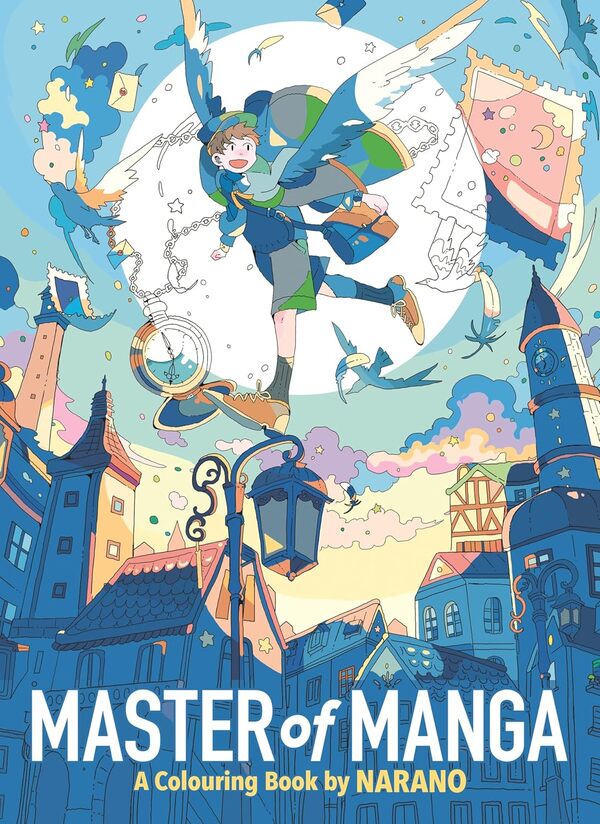 Master Of Manga: A Coloring Book By Narano Narano / Нарано 9781915751218-1