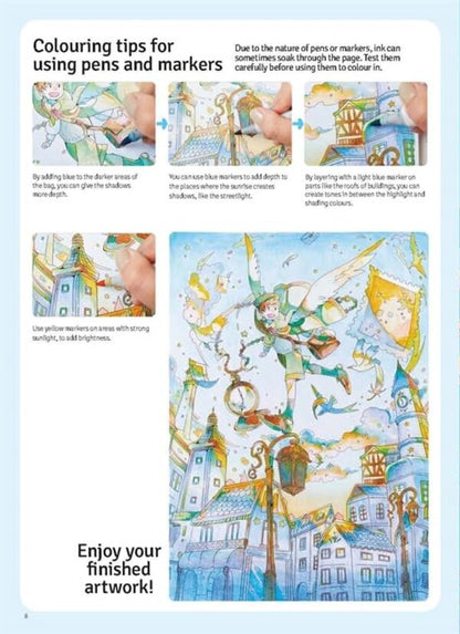 Master Of Manga: A Coloring Book By Narano Narano / Нарано 9781915751218-4