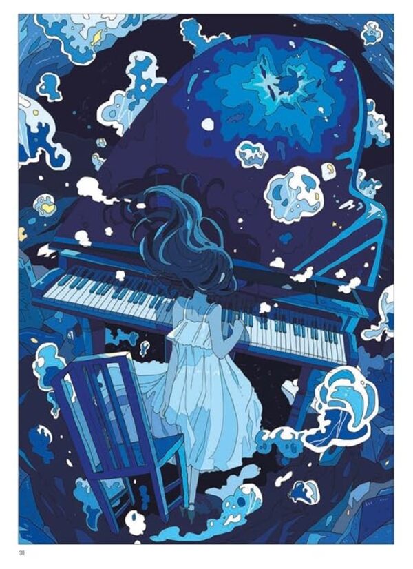 Master Of Manga: A Coloring Book By Narano Narano / Нарано 9781915751218-6