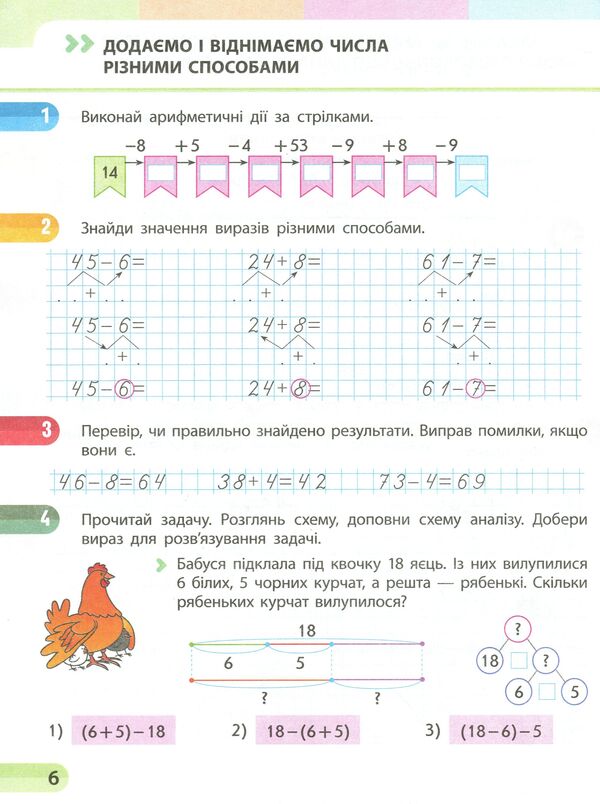 Math. 2nd class. Study notebook in 4 parts. Part 3 (+ Appendix 'I work independently 3') / Математика. 2 клас. Навчальний зошит у 4 частинах. Частина 3 (+ Додаток 'Працюю самостійно 3') Оксана Оноприенко, Светлана Скворцова 978-617-09-5443-5-4