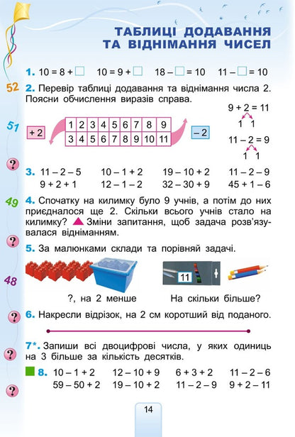 Math. 2nd class. Textbook / Математика. 2 клас. Підручник Григорий Лишенко 978-966-11-0964-2/1-4