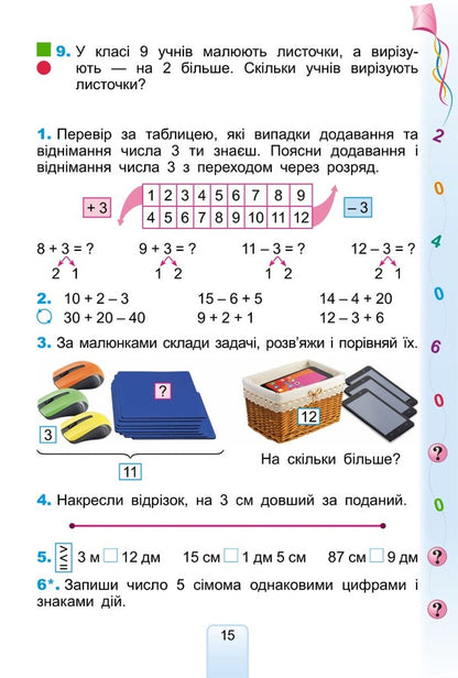 Math. 2nd class. Textbook / Математика. 2 клас. Підручник Григорий Лишенко 978-966-11-0964-2/1-5