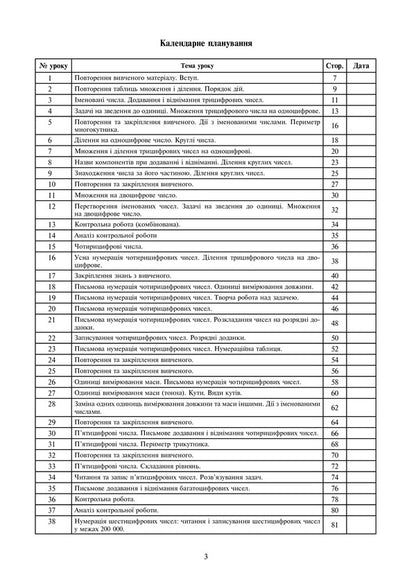 Math. 4th grade Lesson notes. Part 1. NUSH / Математика. 4 клас. Конспекти уроків. Частина 1. НУШ Наталья Будная, Наталия Шост, Оксана Билецкая, Надежда Лоджук 978-966-10-6469-9-3