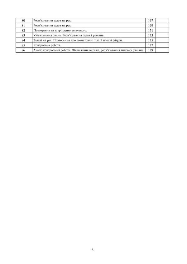 Math. 4th grade Lesson notes. Part 1. NUSH / Математика. 4 клас. Конспекти уроків. Частина 1. НУШ Наталья Будная, Наталия Шост, Оксана Билецкая, Надежда Лоджук 978-966-10-6469-9-5