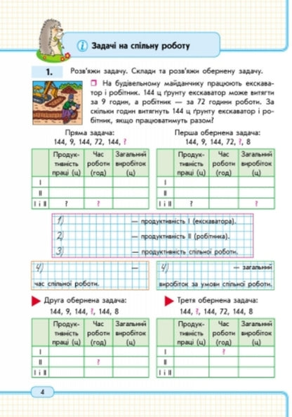 Math. 4th grade Study notebook. 2nd part / Математика. 4 клас. Навчальний зошит. 2 частина Оксана Оноприенко, Светлана Скворцова 9786170921017-4