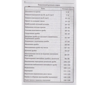 Math. A collection of problems and control works. 6th grade / Математика. Збірник задач і контрольних робіт. 6 клас Аркадий Мерзляк, Виталий Полонский, Ю. Рабинович, Михаил Якир 978-966-474-238-9-4
