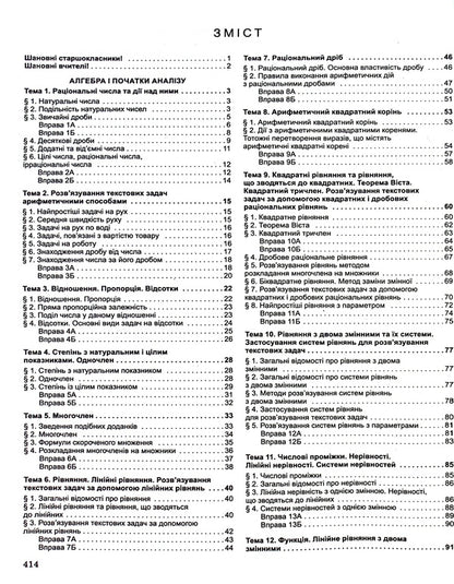 Math. Comprehensive preparation for the 2022 ZNO / Математика. Комплексна підготовка до ЗНО 2022 Александр Истер 978-966-11-1248-2-3