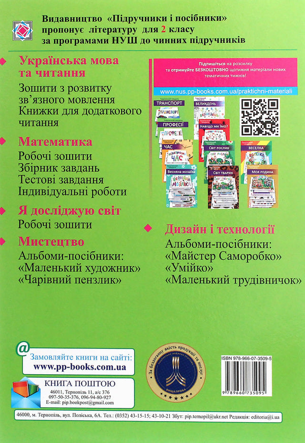 Math. Development of lessons. 2nd class / Математика. Розробки уроків. 2 клас Мирослава Козак, Ольга Корчевская 978-966-07-3509-5-2