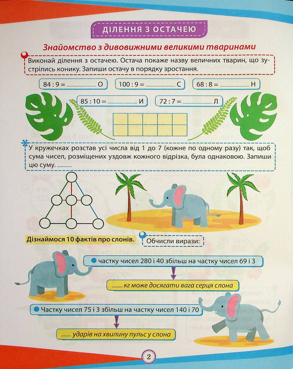 Math. Interesting exercises and tasks. 4th grade / Математика. Цікаві вправи та задачі. 4 клас Ксенья Шевченко 978-617-524-097-7-3