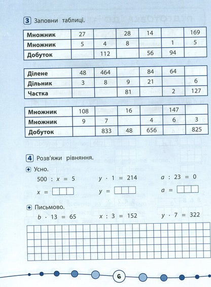 Math. Tests. 4th grade / Математика. Тести. 4 клас Елена Собчук 978-966-284-583-9-5