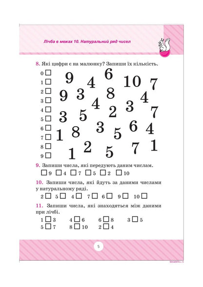 Math. We learn to count orally. 1-4 classes / Математика. Вчимося обчислювати усно. 1-4 класи Антонина Заика, Светлана Тарнавская 978-966-939-225-1-4