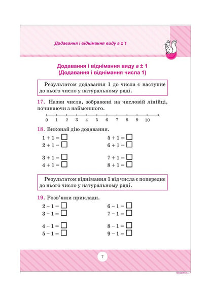 Math. We learn to count orally. 1-4 classes / Математика. Вчимося обчислювати усно. 1-4 класи Антонина Заика, Светлана Тарнавская 978-966-939-225-1-6