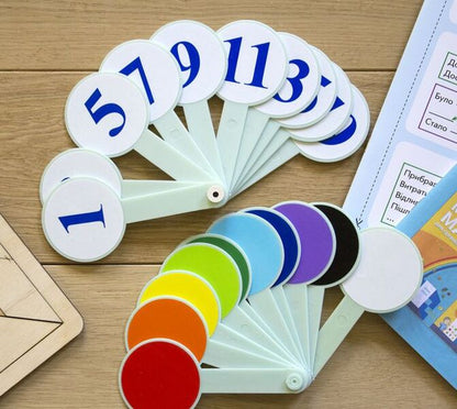 Mathematical materials for the organization of educational research. 1st class. Case 'Premium' (set) / Математичні матеріали для організації навчальних досліджень. 1 клас. Кейс 'Преміум' (комплект) Оксана Оноприенко, Светлана Скворцова 9789667492915-5