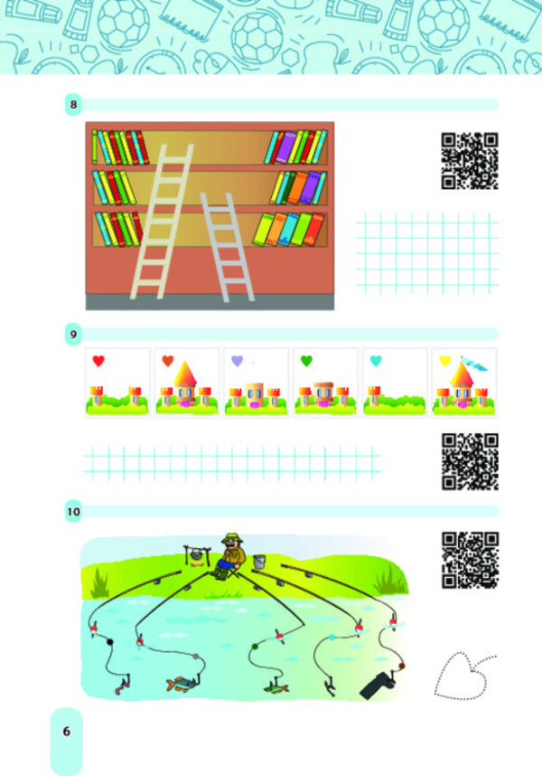 Mathematics. 1St Class. Notebook. We Develop Reading Literacy / Математика. 1 клас. Зошит. Розвиваємо читацьку грамотність Mark Bedenko, Natalya Budnaya / Марк Беденко, Наталя Будна 9789661041447-5