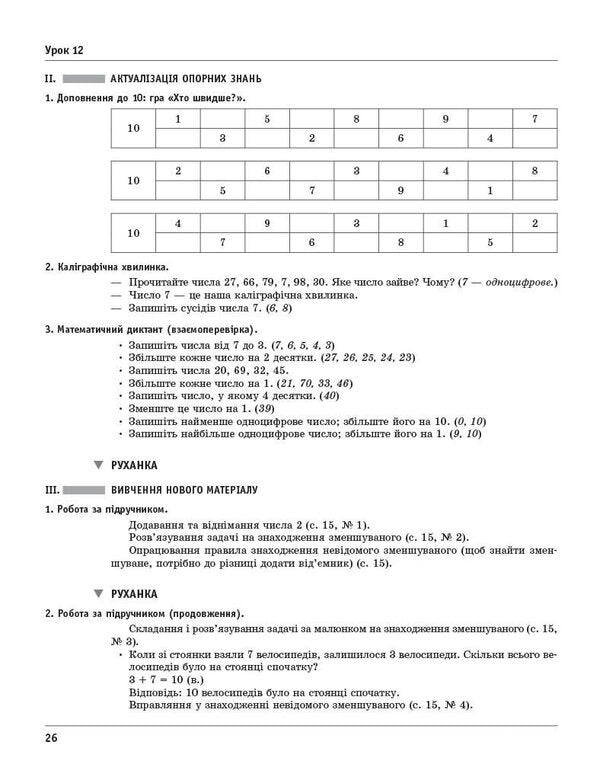 Mathematics. 2Nd Class. Development Of Lessons Under The Supervision Of M. V. Bohdanovich, A. A. Nazarenko - Математика. 2 клас. Розробки урокв до пдр. Богдановича М. В., Назаренко А. А. Anna Shcherbak, Ekaterina Shevchenko - Анна Щербак, Екатерина Шевченко 9786170036063-4