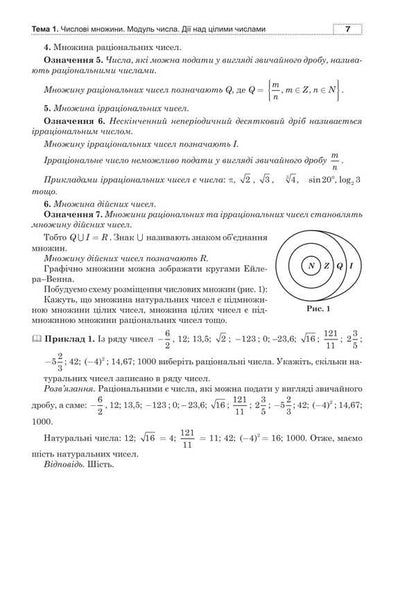 Mathematics. Algebra And Beginnings Of Analysis. Part I. Comprehensive Edition. ZNO And NMT 2025 / Математика. Aлгебра та початки аналізу. Частина І. Комплексне видання. ЗНО та НМТ 2025 Igor Klochko / Ігор Клочко 2005000019500-6